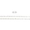 Aretes DIY hechos a mano Perla Cadena de metal Cadena O Collar Accesorios para aretes Cadena extendida 5 m Bolsa