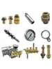 Adecuado para Piezas de Repuesto de Bomba de Lavado de Autos Black Cat Kit de Reparación de Máquina de Limpieza Cabezal de Bomba Válvula Reguladora de Presión Filtro 280380 Conector Rápido