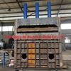 Máquina de embalagem hidráulica para barril de óleo de chapa de aço espessada 100 T máquina de embalagem de filme em rolo de material de canto de plástico vertical