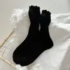 Calcetines blancos para mujer, finos de verano, huecos, transpirables, calcetines de media pantorrilla, calcetines dulces de encaje para mujer, calcetines de algodón holgados de color liso