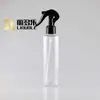 Botella spray tipo ratón de plástico PET de 250 ml, botella spray desinfectante de limpieza, alcohol, desodorante