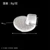 Almofada de Antepé com Clipe para Chinelo, Almofada de Antepé Pegajosa com Clipe para Arrastar, Almofada de Pé de Silicone em Espinha de Peixe