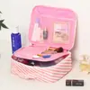 Bolsa de aseo para mujer FANMILI, bolsa cosmética de viaje, bolsa de almacenamiento cosmético de aseo portátil, bolsa de almacenamiento tridimensional