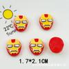 Nuevo escudo de Spider-man venganza Batman Capitán América Iron Man diy pegamento crema accesorios de resina al por mayor