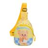 Bolso de pecho para niños y niñas, novedad de 2025, bonito bolso cruzado con estampado de oso de dibujos animados para niñas, bolso de cintura ligero y para salir.