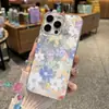 Diseño Floral de Pantalla Completa Adecuado para Funda de Teléfono iPhone 17 Pro Max, Apple 16 Pro, Girly 14, Transfronterizo 15, Estilo Fresco
