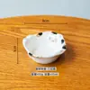 Plato para Salsa de Hot Pot de Gato Hogareño Dibujos Animados Japoneses Cerámica Plato de Condimento Plato para Salsa de Albóndigas Plato de Vinagre Plato Pequeño de Salsa de Soja