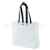Bolsa de mano de compras de protección ambiental de tela no tejida para publicidad de tienda de ropa para mujer net red hecha a medida con logotipo personalizado