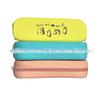 Estojo quadrado de silicone estilo ins simples, bolsa de papelaria para estudantes e crianças, anti-incrustante, anti-sujeira, os fabricantes de cores podem personalizar