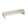 Rack de Armazenamento de Mesa Simples Rack Elevado para Monitor de Computador Rack de Armazenamento e Organização para Notebook Dormitório Estudantil