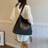 Mochila de Lona Estilo Coreano 2026 para Mujer, Bolso Cruzado Multifuncional de Gran Capacidad Casual para Viajes de Negocios y Uso Diario