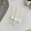 Calcetines de Media Pierna Estilo Coreano, Calcetines Sueltos de Verano hasta la Mitad de la Pantorrilla, Calcetines Largos para Mujer, Calcetines Adelgazantes, Algodón Puro Anti-Pilling
