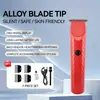 Nuevo producto transfronterizo: cortapelos profesionales con pantalla LCD, recargables, para cortar el cabello, peinar y crear diversos peinados