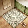 Alfombra de suelo para baño floral estilo americano, alfombrilla cuadrada de tierra de diatomeas, alfombrilla de baño antideslizante, alfombrilla de suelo absorbente, alfombrilla para pies, para ventas transfronterizas