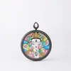 Gran Venta Tíbet Nepal Thangka Puro Pintado a Mano Tara Blanca Núcleo de Tarjeta 3.5