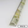 Fabricantes de gran venta suministran azulejo cerámico con apertura semicircular Tira de cierre para esquina solar imitación mármol línea en blanco Línea de piedra y plástico