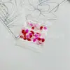 Partículas de Slime de Arcilla Blanda Mini Simuladas Decoración de Corazón Copo de Nieve Relleno DIY para Niños Joyería Rota