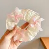 Gomas para el Cabello de Niña Gomas para el Cabello Intestino Grueso Estilo Coreano Gomas para el Cabello con Lazo Gomas Elásticas Duraderas de Alta Gama para Niñas