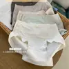 Pacote com 5 Calcinhas Femininas de Renda, Cintura Média-Alta, Modal Macio, Confortável, Respirável, Algodão na Virilha, que Moldam o Quadril