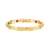Pulsera Magnética Ancha con Patrón Agrietado de Venta Caliente en Comercio Exterior Europeo y Americano para Hombres, Pulsera Magnética Electrochapada de Aleación Ecológica Accesorios al por Mayor