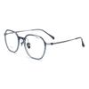 El nuevo armazón de gafas liso de titanio puro ultraligero para mujer Baishifen L9106Y se puede equipar con armazón para gafas con grado de miopía y anti-luz azul