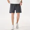 Pantalones de Verano para Hombre Moda Lujo Ligero Sueltos Pierna Ancha para Exteriores Running Casual Modernos Versátiles de Cinco Puntos Cómodos Alta Elasticidad