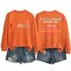 A LA PERSONA DETRÁS de Amazon eBay Sitio Independiente Moda Casual Sudadera de Doble Cara para Mujer Otoño Invierno