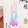 Atrapasueños Colorido Estilo Bosque, Adorno Colgante Decoración Creativa para el Hogar Estilo Nórdico, Decoración para Habitación Infantil Estilo Indio Estilo Ins