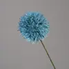 Cebolleta artificial individual para decoración de bodas, flor de seda, flor artificial, arreglo floral de boda, material floral decorativo para arreglos de suelo y decoración de caminos