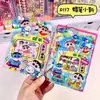 Caderno Original Cartoon A7 Acrílico de Folhas Soltas, Caderno de Estudante Anime Estética Fofa Feminina