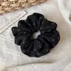 Goma para el pelo floral vintage para mujer, coletero de tela para otoño e invierno, accesorio para el pelo suave y elegante