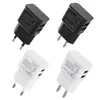 Cargador de Teléfono Móvil N7100 Cabezal 5V1A Doble Enchufe USB 5V2A Estándar Europeo y Americano Cargador de Carga Rápida
