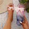 Comercio TransfronterizoSandalias Planas Estilo Ballet para la Playa, Adecuadas para Combinar con Vestidos, Chanclas de Exterior para Playa para Mujer