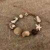 Pulsera de Estrella de Concha Estilo Vacaciones en Isla Diseño de Nicho Moda Simple Personalidad Versátil Retro Pulsera Súper de Hada