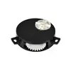 Plato giratorio eléctrico para mesa de comedor con base de carga y control de velocidad, motor de marco de acero giratorio, control remoto, cargador, accesorios para mesa redonda