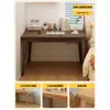 Mesa com Estante Integrada Mesa de Estudo Doméstico para Estudantes Mesa de Escritório Simples Novo Modelo 2026 Mesa de Computador de Parede para Quarto