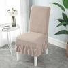 Fundas de Silla Transfronterizas para Uso Doméstico, Fundas Elásticas de Una Pieza para Mesa de Comedor, Fundas Universales para Sillas de Comedor, Fundas para Taburetes, Fundas para Sillas de Sala de Estar, Fundas para Asientos