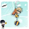 Llavero de Acrílico de Voleibol Hecho por Fans Junior Dibujo Animado Anime Periférico Lindo Colgante Accesorio
