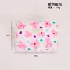 Bolsa de Cosméticos Pequeña Personalizada con Flores Frescas Bolso de Mano Girly Heart Bolsa de Almacenamiento de Cosméticos Portátil para Viaje