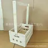 Cesta Multifuncional de Madera para Ropa y Juguetes del Bebé en Casa, Perchero Simple, Estante de Almacenamiento para Muñecas y Artículos Varios