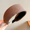 Diadema Ancha de Lunares Estilo Coreano Retro para Niñas 2026 Nueva Diadema Superior de Calavera Accesorios para el Cabello para Adelgazar el Rostro Infantil