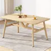 Mesa de Jantar para Apartamentos Pequenos, Casas de Aluguel, Conjunto de Mesa e Cadeiras Moderno Minimalista para Restaurantes Fast-Food, Mesa Retangular Comercial