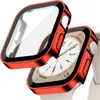 Adecuado para applewatch Funda Protectora de Película Borde Recto Funda para Reloj Funda para Apple Watch s9 Película Pieza Única s8 Funda Impermeable
