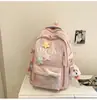 Mochila unisex INS japonesa de alta apariencia, impermeable, casual, simple, ligera, gran capacidad, resistente al desgaste, reduce la carga, transpirable