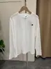 Camiseta de manga larga con cuello redondo para mujer, transfronteriza