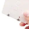 Joyería Zhenlu Estilo Coreano Nueva Moda Pendientes Pequeños Chapados en Oro Diseño Único Geométrico Concha Clips para Oreja