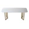 Mesa de Jantar Nordic Simple Rock Plate Apartamento Pequeno Sala de Estar Mesa de Jantar Restaurante Loja de Sobremesas Mesa de Jantar e Cadeira para Quatro