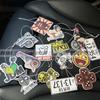 Guangzhou al por mayor en stock coche JDM belleza cultural bolsa de expresión de rueda espejo retrovisor cultural modificado colgante de incienso