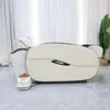 Cama de Masaje Eléctrico para Champú Transfronteriza, Cama de Masaje Multifuncional Totalmente Automática, Cama de Terapia para la Cabeza para Salón de Peluquería, Fumigación Temperatura Constante Circulación de Agua