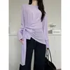 Cubierta Transparente Verde para Proteger del Sol para Mujer, Nuevo Estilo Verano 2026, Camiseta Larga Holgada Adelgazante con un Diseño Elegante y Hombro Normal